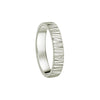 Small Forest wedding ring in white gold