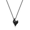 black heart pendant