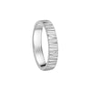 Small Forest wedding ring in white gold